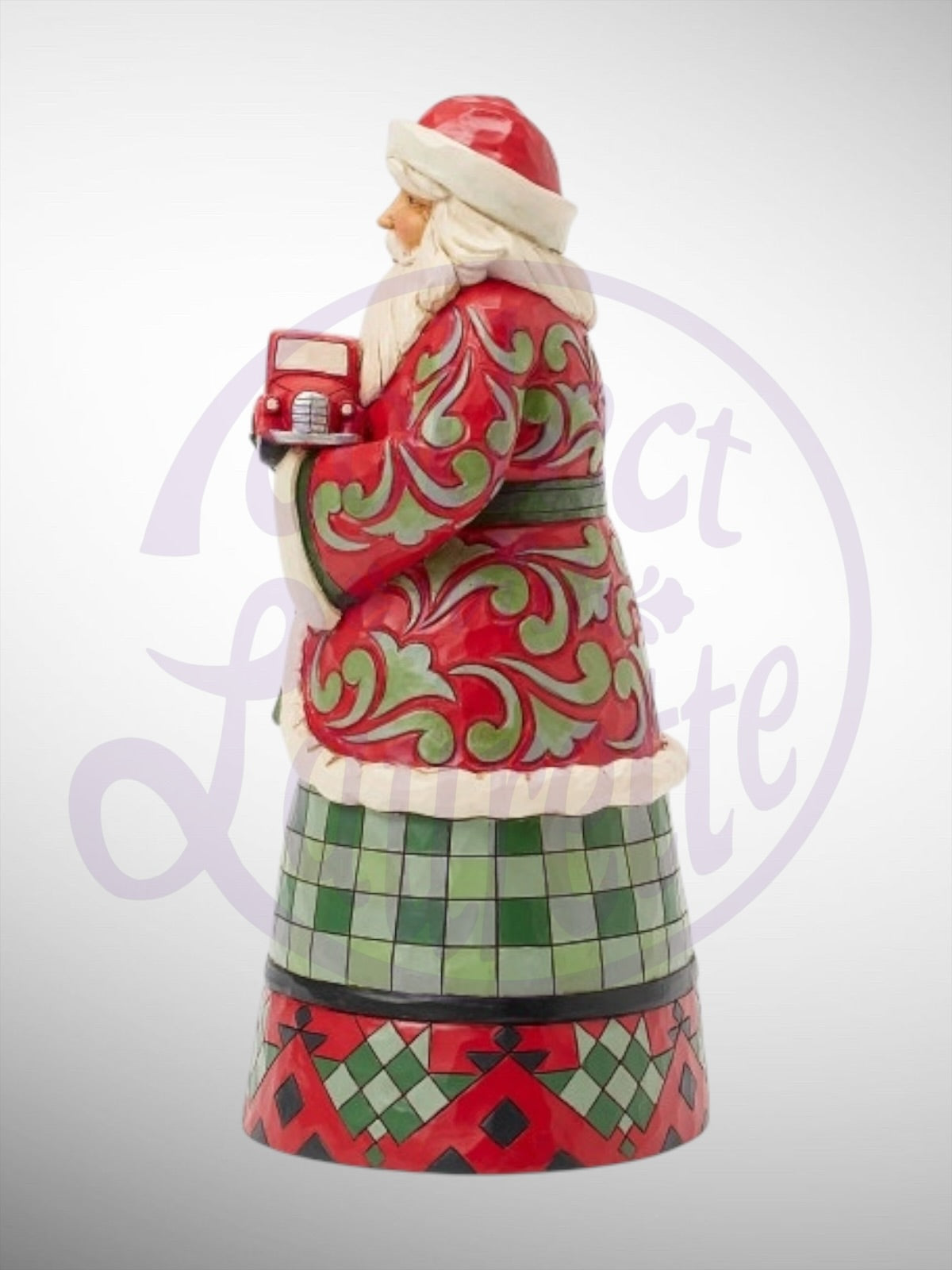 Jim Shore Heartwood Creek - Highland Glen Highland Holiday Santa Truck Figurine